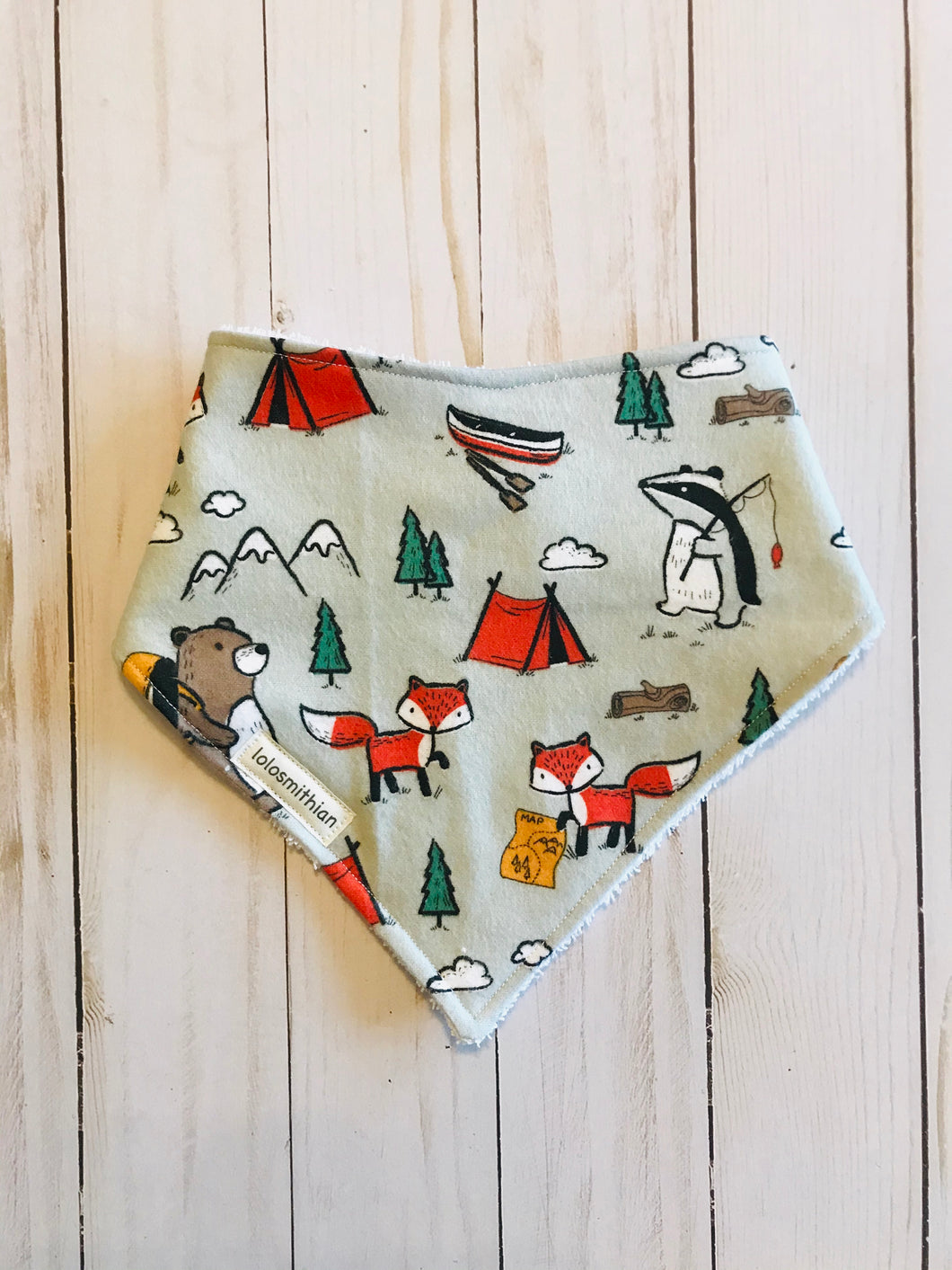Camping Bandana-Drool Bib