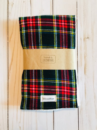 Plaid Burp Cloth